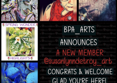 BPA new artist announcement.
